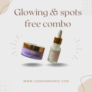 Glowing & Spots Free Combo – Night Cream & Glow Serum